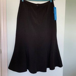 Ruffled Black Skirt